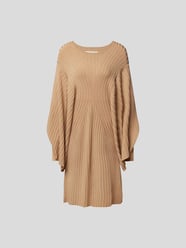 Knielanges Kleid in Ripp-Optik von By Malene Birger Braun - 12