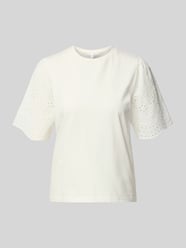 T-Shirt mit Lochstickerei Modell 'LEX' von YAS - 37