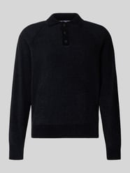 Strickpullover mit Polokragen von JAKE*S STUDIO MEN - 45