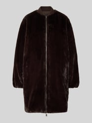Regular Fit Mantel aus Kunstfell Modell 'Wender' von Beaumont Amsterdam - 14