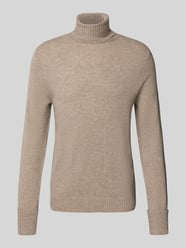 Kaschmirpullover mit Rollkragen von FTC-Cashmere Beige - 6