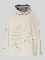 Krój regular fit Kurtka przeciwdeszczowa z kwiatowymi aplikacjami Model 'Rosa' od Save The Duck - 1