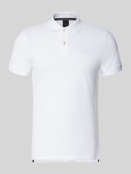 Slim Fit Poloshirt mit Logo-Stitching von Geox - 10