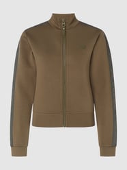 Sweatjacke aus Scuba Modell 'Allie' von Guess Activewear Grün - 22