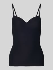 Onderhemd in 2-in-1-look, model 'Allure' - gewatteerd van Hanro - 16