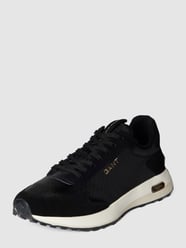 Sneakers met logostitching van Gant Grijs / zwart - 8