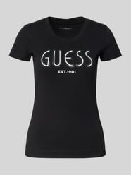 T-Shirt mit Label-Detail von Guess - 12