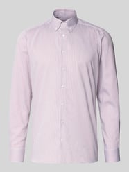 Slim Fit Business-Hemd mit Button-Down-Kragen von OLYMP Level 5 - 47