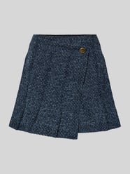 Skort met wikkellook en ritssluiting opzij van Marc Cain - 4