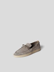 Loafer aus Veloursleder von Officine Creative Grau - 42