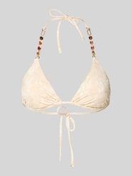 Góra od bikini z obszyciem ozdobnymi kamieniami model 'Marina' od GUESS - 18