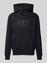 Hoodie mit Label-Print Modell 'SHERO' von AlphaTauri Schwarz - 5