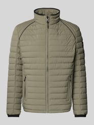 Steppjacke mit Stehkragen und Reißverschlusstaschen von NAUTGÅRD - 11