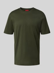 T-shirt o kroju slim fit z czystej bawełny model ‘DIMERSTEE’ od HUGO - 19