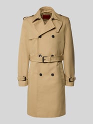 Regular Fit Trenchcoat aus Baumwoll-Mix Modell 'Maluks2631' von HUGO Beige - 23