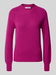 Regular fit pullover van pure wol van Lacoste - 5
