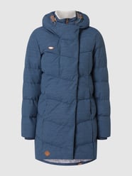 Steppmantel mit Kapuze Modell 'Pavla' von Ragwear Blau - 35