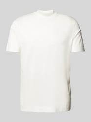 T-Shirt mit Label-Print von Emporio Armani Beige - 38