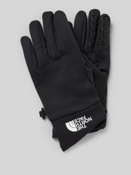 Handschuhe mit Label-Print Modell 'RINO' von The North Face Schwarz - 15