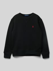 Sweatshirt mit Rundhalsausschnitt von Polo Ralph Lauren Teens Schwarz - 1