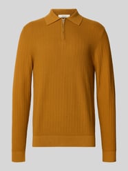 Koszulka polo o kroju oversized z czystej bawełny model ‘CRAN’ od Selected - 44