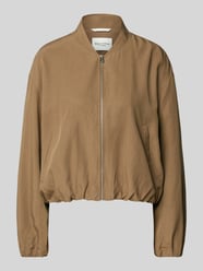 Regular Fit Blouson aus Lyocell-Leinen-Mix von Marc O'Polo - 36