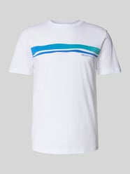 T-shirt o kroju regular fit z czystej bawełny od Tom Tailor Denim - 8