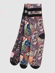 Socken mit Allover-Muster im 3er-Pack  von American Socks Weiß - 32