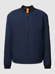 Jacke mit Label-Patch Modell 'Othmar' von BOSS Orange Blau - 45