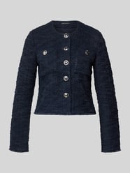 Marynarka o kroju slim fit z efektem bouclé od Betty Barclay - 33