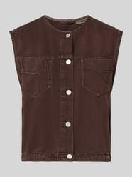 Relaxed Fit Weste aus Baumwoll-Lyocell-Mix von Marc O'Polo DENIM - 2