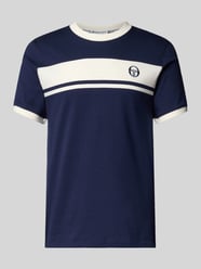 T-shirt z prążkowanymi wykończeniami od SERGIO TACCHINI - 11