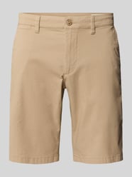 Regular Fit Chinoshorts aus Baumwoll-Stretch Modell 'PHOENIX' von s.Oliver RED LABEL Beige - 30