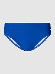 Badehose mit Label-Detail Modell 'GAMBATO' von Zeybra Blau - 22