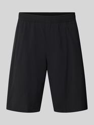 Szorty sportowe o kroju regular fit z nadrukiem z logo model 'TREVOL' od BOSS Green - 28