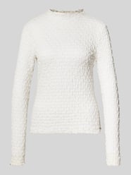 Slim fit shirt met lange mouwen in semi-transparant design van Jake*s Collection - 27