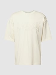 T-shirt basic o kroju oversized od REVIEW - 14