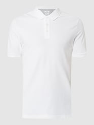Poloshirt aus Piqué Modell 'Pete' von Brax Weiß - 39