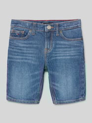 Jeansshorts mit Logo-Stitching Modell 'SCANTON' von Tommy Hilfiger Kids - 3