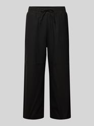 wide leg broek met elastische band model 'Lava' van FREE/QUENT - 24