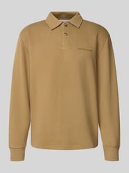 Regular Fit Sweatshirt aus reiner Baumwolle von Marc O'Polo Denim Beige - 37