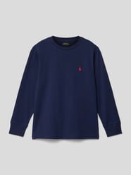 Sweatshirt mit Label-Stitching von Polo Ralph Lauren Teens Blau - 26