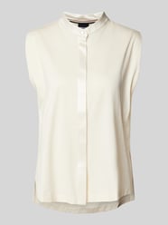 Zijden blousetop met maokraag, model 'Ejica' van BOSS - 13
