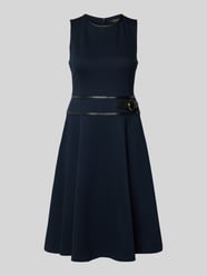 Taliowana sukienka biznesowa z mieszanki bawełny model 'TAZIO' od Lauren Ralph Lauren - 42