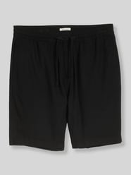 Bermudy o kroju regular fit z mieszanki wiskozy i lnu od Tom Tailor Denim - 2