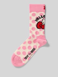 Sokken van Katoenmix Model 'HELLO KITTY' van Happy Socks - 2