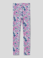 Legginsy z kwiatowym wzorem na całej powierzchni od Staccato Różowy - 32