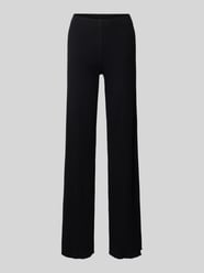 Flared Stoffhose mit Strukturmuster Modell 'Lyle' von OH APRIL - 43