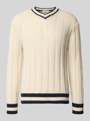 Relaxed Fit Strickpullover mit Woll-Anteil Modell 'ROY' von SELECTED HOMME - 42