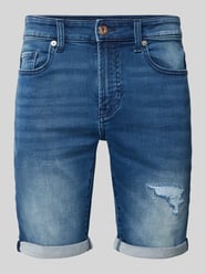 Szorty jeansowe o kroju regular fit z 5 kieszeniami model ‘PLY’ od Only & Sons - 29